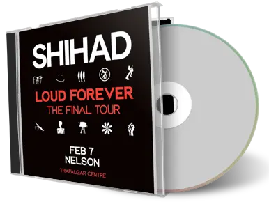 Front cover artwork of Shihad 2025-02-07 CD Nelson Audience