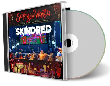 Front cover artwork of Skindred 2024-04-27 CD Las Vegas Audience