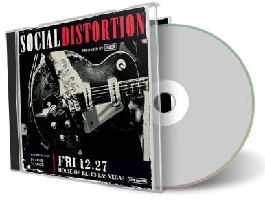 Front cover artwork of Social Distortion 2024-12-27 CD Las Vegas Audience