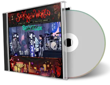Front cover artwork of Spirit Box 2024-04-27 CD Las Vegas Audience