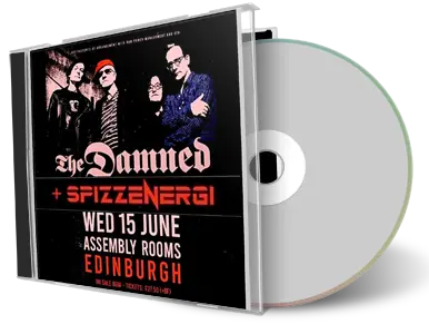 Front cover artwork of Spizz 2022-06-15 CD Edinburgh Audience