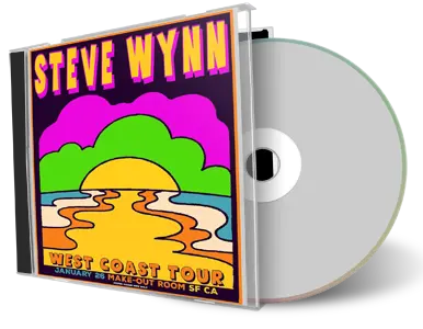 Front cover artwork of Steve Wynn 2025-01-27 CD San Francisco Soundboard