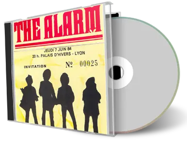 Front cover artwork of The Alarm 1984-06-07 CD Lyon Soundboard