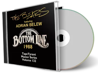 Front cover artwork of The Bears 1988-04-29 CD New York City Audience