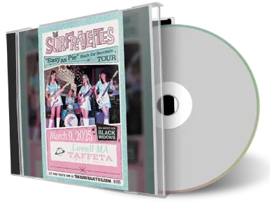 Front cover artwork of The Surfrajettes 2025-03-09 CD Lowell Audience