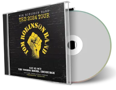 Front cover artwork of Tom Robinson Band 2024-10-05 CD Edinburgh Audience