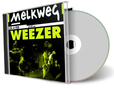 Front cover artwork of Weezer 1995-02-04 CD Amsterdam Audience