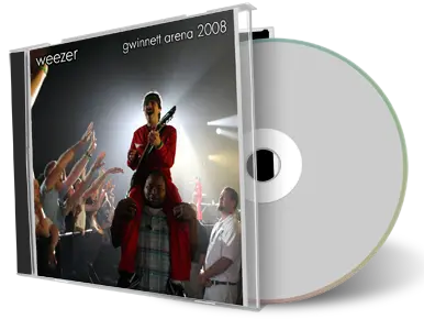 Front cover artwork of Weezer 2008-10-25 CD Duluth Audience