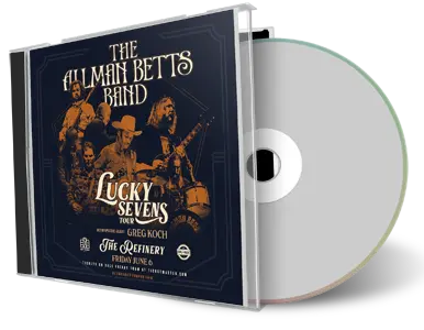 Front cover artwork of Allman Betts Band 2025-06-06 CD Charleston Audience