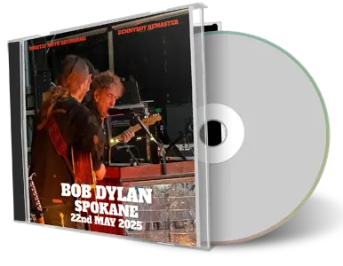 Front cover artwork of Bob Dylan 2025-05-22 CD Spokane Audience