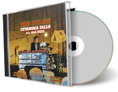 Front cover artwork of Bob Dylan 2025-06-21 CD Cuyahoga Falls Audience