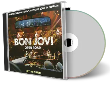 Front cover artwork of Bon Jovi 2008-06-14 CD Brussels Audience