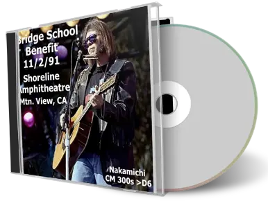 Front cover artwork of Bridge School Benefit 1991-11-02 CD Mountain View Audience