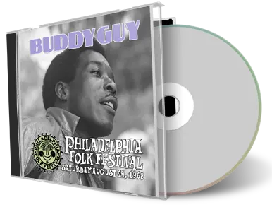 Front cover artwork of Buddy Guy 1968-08-24 CD Philadelphia Folk Festival Soundboard