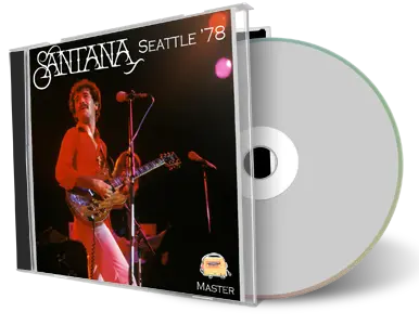 Front cover artwork of Carlos Santana 1978-03-13 CD Seattle Audience