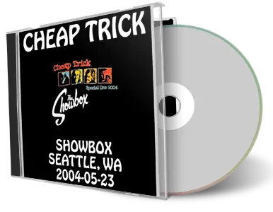 Front cover artwork of Cheap Trick 2004-05-23 CD Seattle Soundboard
