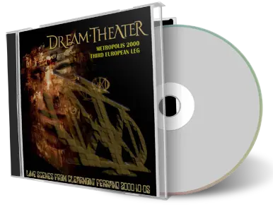 Front cover artwork of Dream Theater 2000-10-05 CD Clermont-Ferrand Audience