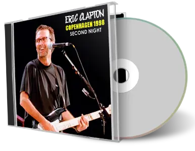Front cover artwork of Eric Clapton 1998-12-04 CD Copenhagen Audience