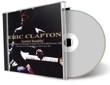 Front cover artwork of Eric Clapton Compilation CD Scottish Ramblin Audience