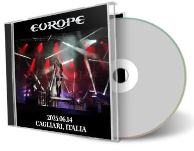 Front cover artwork of Europe 2025-06-14 CD Cagliari Audience