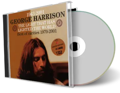 Front cover artwork of George Harrison Compilation CD The Light That Has Lighted The World 1970-2001 Soundboard