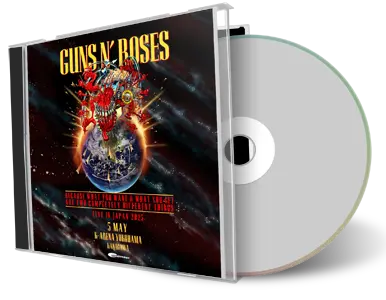 Front cover artwork of Guns N Roses 2025-05-05 CD Kanagawa Soundboard