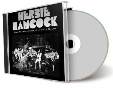 Front cover artwork of Herbie Hancock 1973-02-20 CD Detroit Soundboard