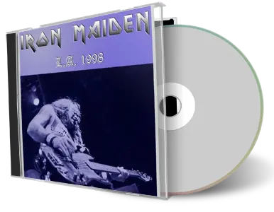 Front cover artwork of Iron Maiden 1998-08-02 CD Los Angeles Audience