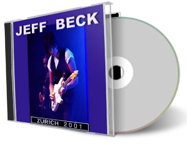 Front cover artwork of Jeff Beck 2001-07-20 CD Zurich Audience