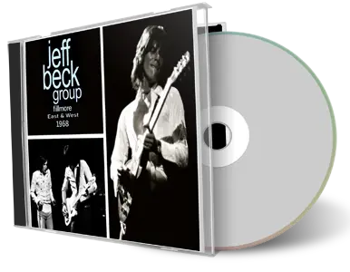 Front cover artwork of Jeff Beck Group Compilation CD The Filmore East And West 1968 Soundboard