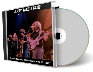 Front cover artwork of Jerry Garcia Band 1977-11-20 CD Vestal Soundboard