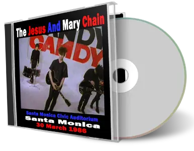 Front cover artwork of Jesus And Mary Chain 1986-03-30 CD Santa Monica Audience