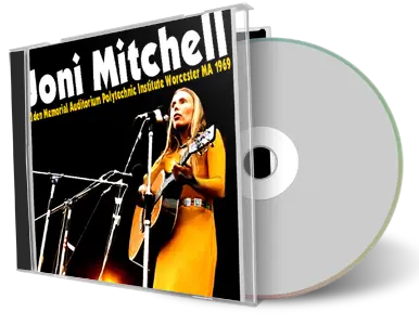 Front cover artwork of Joni Mitchell 1969-12-12 CD Worcester Audience