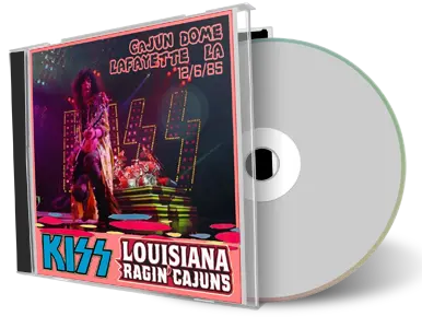 Front cover artwork of Kiss 1985-12-06 CD Lafayette Audience