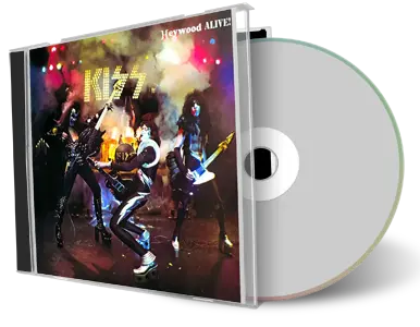 Front cover artwork of Kiss Compilation CD Alive Soundboard
