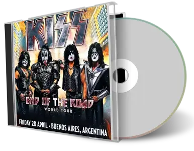 Front cover artwork of Kiss 2023-04-28 CD Buenos Aires Audience