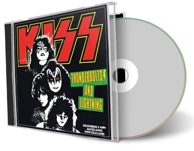 Front cover artwork of Kiss Compilation CD Thunderbolt And Lightning Soundboard