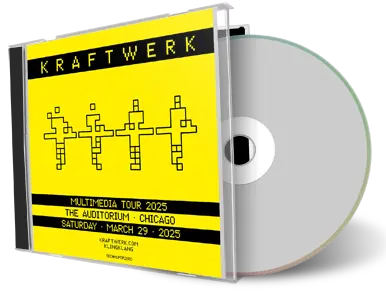 Front cover artwork of Kraftwerk 2025-03-29 CD Chicago Audience