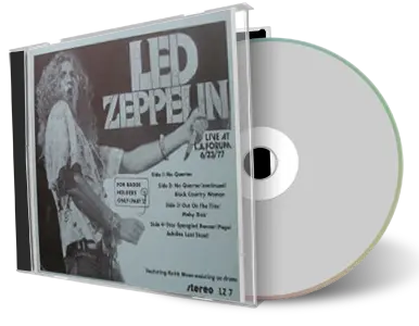 Front cover artwork of Led Zeppelin 1977-06-23 CD Inglewood Audience