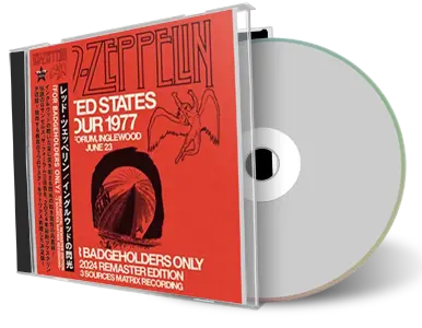 Front cover artwork of Led Zeppelin Compilation CD For Badgeholders Only Audience