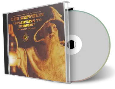 Front cover artwork of Led Zeppelin Compilation CD Stairway To Heaven Anthology 1971 1980 Soundboard