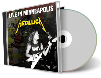 Front cover artwork of Metallica 1985-02-06 CD Minneapolis Audience