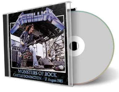 Front cover artwork of Metallica 1985-08-17 CD Castle Donington Audience