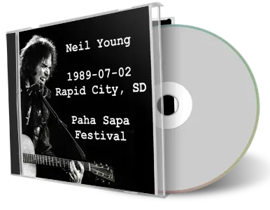 Front cover artwork of Neil Young 1989-07-02 CD Rapid City Audience