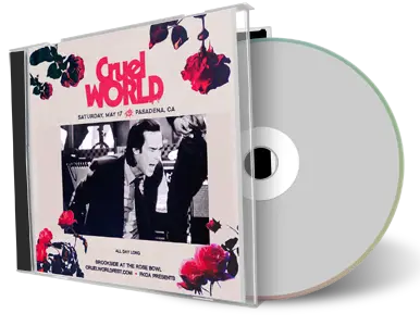 Front cover artwork of Nick Cave 2025-05-17 CD Pasadena Audience