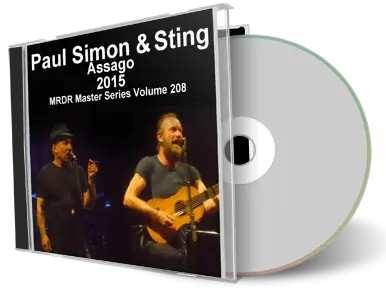 Front cover artwork of Paul Simon And Sting 2015-03-30 CD Assago Audience
