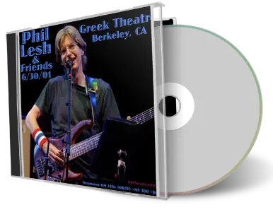 Front cover artwork of Phil Lesh And Friends 2001-06-30 CD Berkeley Audience