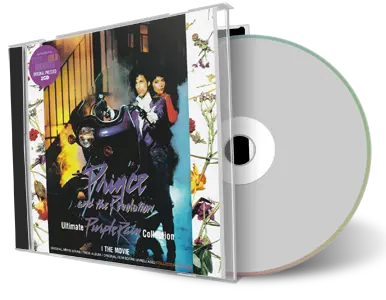 Front cover artwork of Prince Compilation CD Ultimate Purple Rain Collection I Soundboard