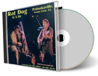 Front cover artwork of Rat Dog 2001-06-03 CD Santa Cruz Audience