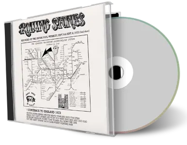 Front cover artwork of Rolling Stones Compilation CD Comeback To England Audience